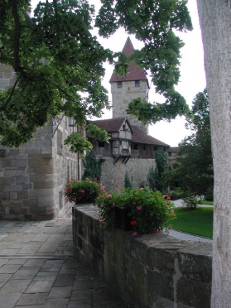 The corner of the Guest House and the Bulgarians' Tower